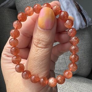 Sparkling Sunstone Bracelet